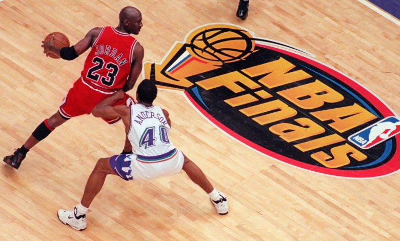 Michael Jordans' last dance 1998 NBA Finals